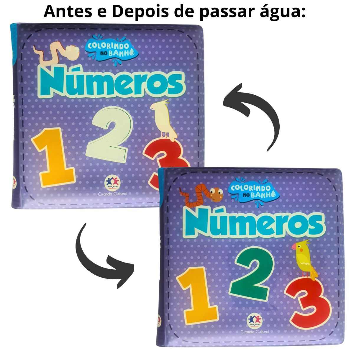 Kit 3 Livros Infantil Hora Do Banho - Ciranda Cultural Kit 3 Livros Infantil Hora Do Banho - Ciranda Cultural